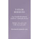 Vertical Serif Large Initial Double Sided Shimmer Contact Cards Image 8 of 12